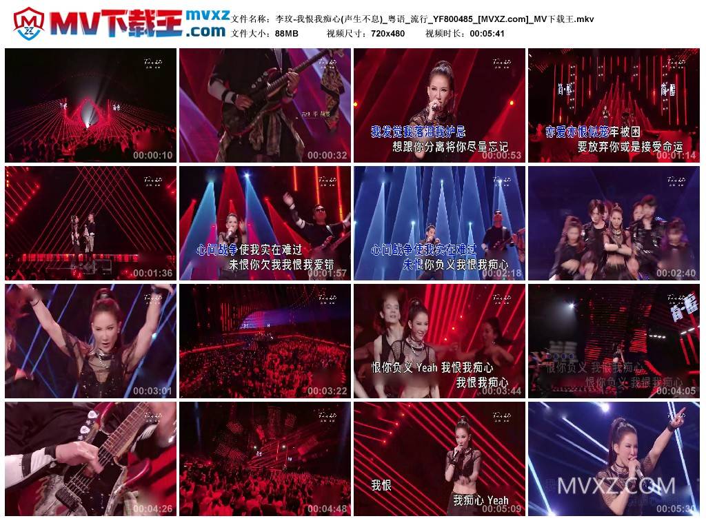 李玟-我恨我痴心(声生不息)_粤语_流行_YF800485